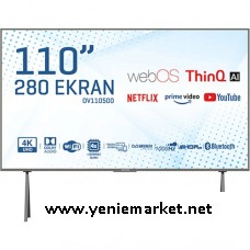 Onvo OV110500 110" 280 Ekran Uydu Alıcılı 4K Ultra HD webOS Smart LED TV